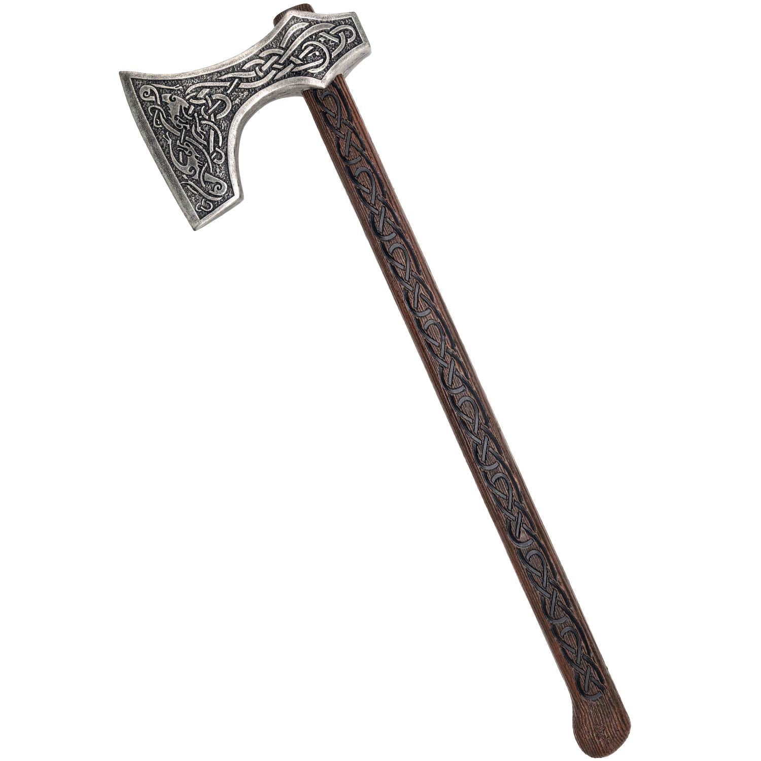 Tomahawk amérindien coloré 45cm Tomahawk amérindien coloré 45cm