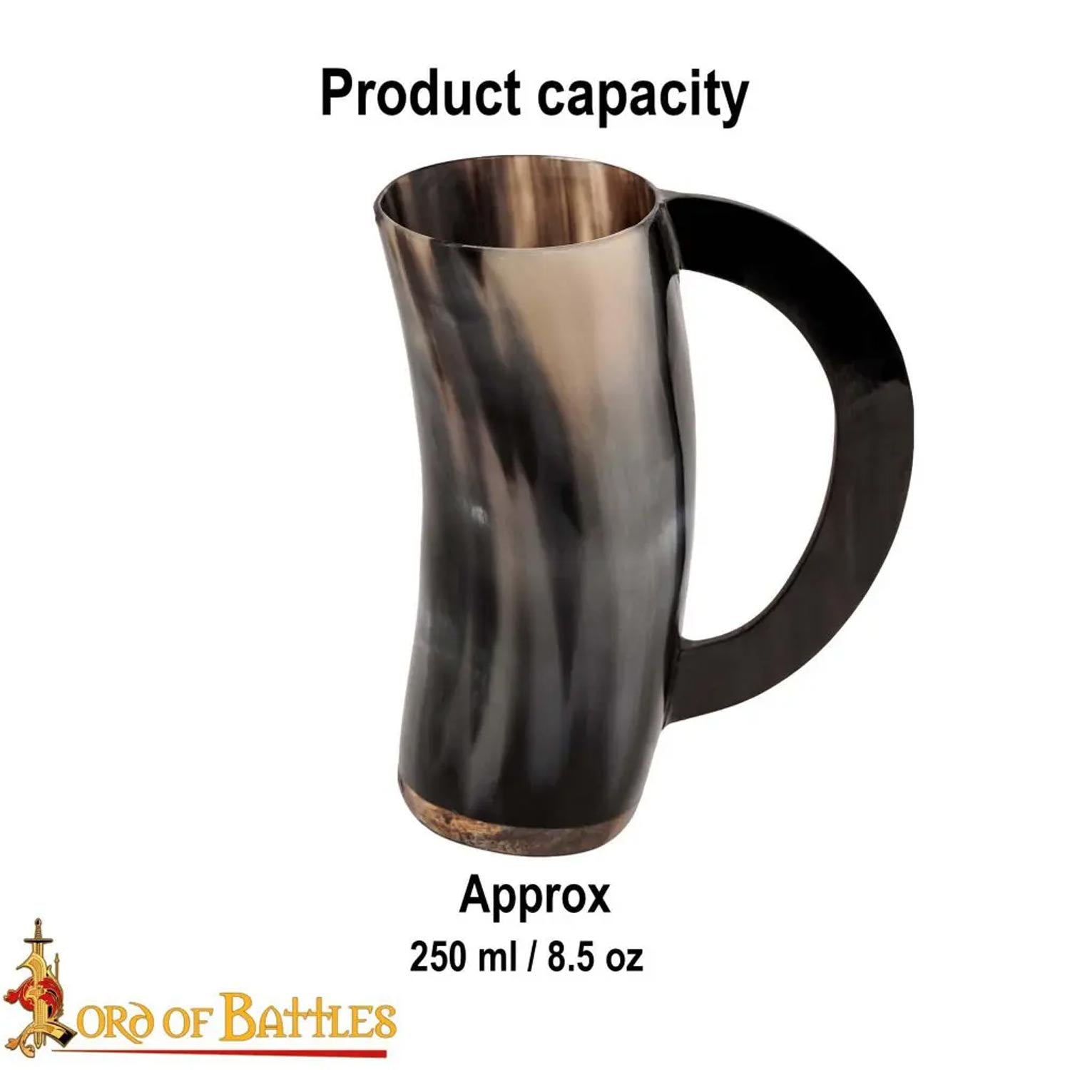 Medieval Tavern Horn Tankard