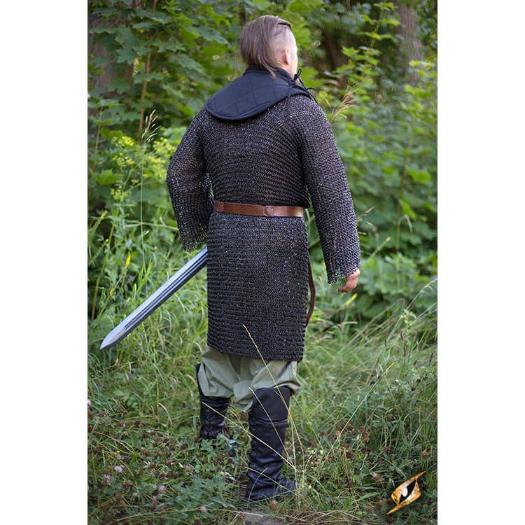 Medieval Riveted Chainmail Steel Chain Mail Long Sleeve LARP SCA Reenactment