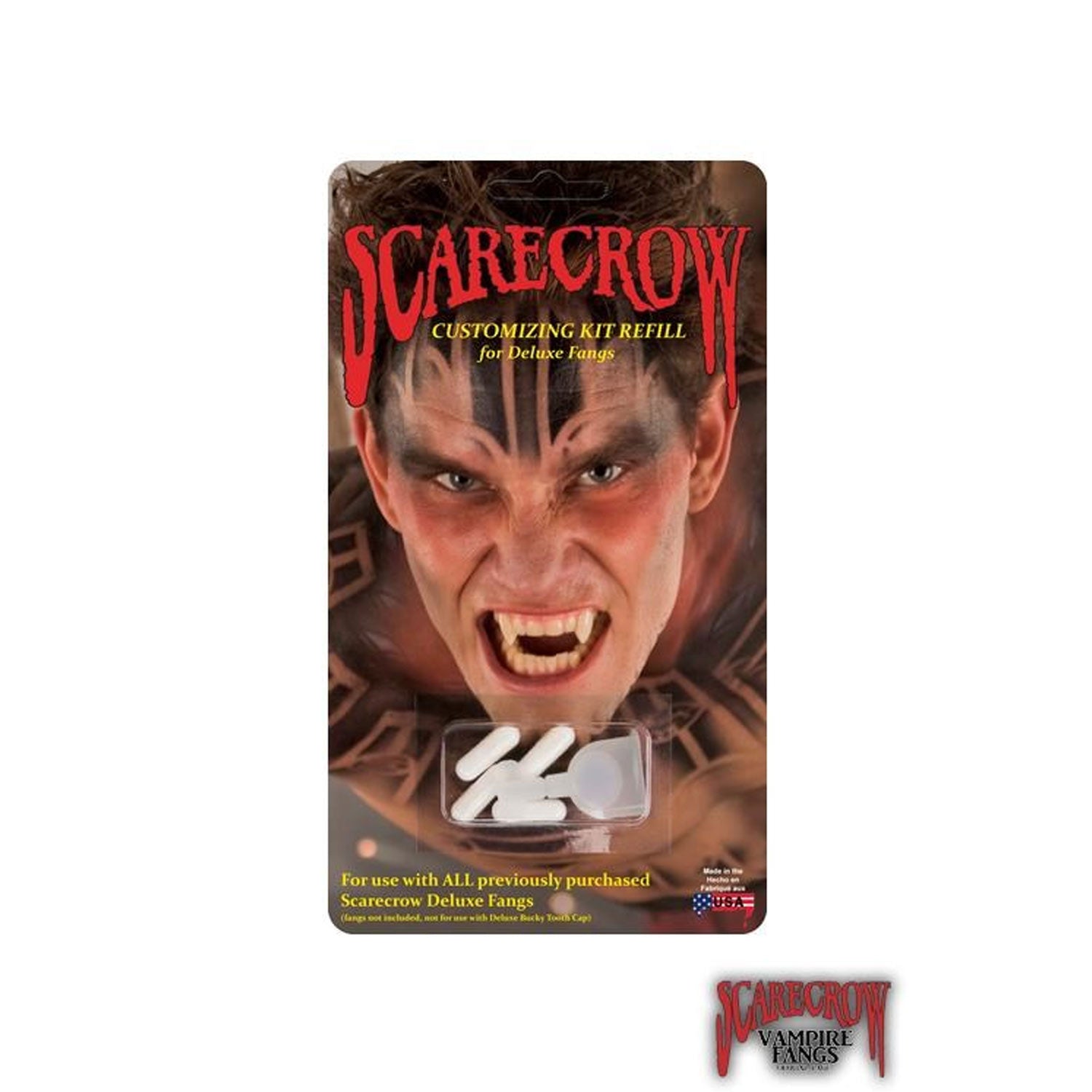 Scarecrow Vampire Fangs Werewolf Deluxe Vampire Fangs