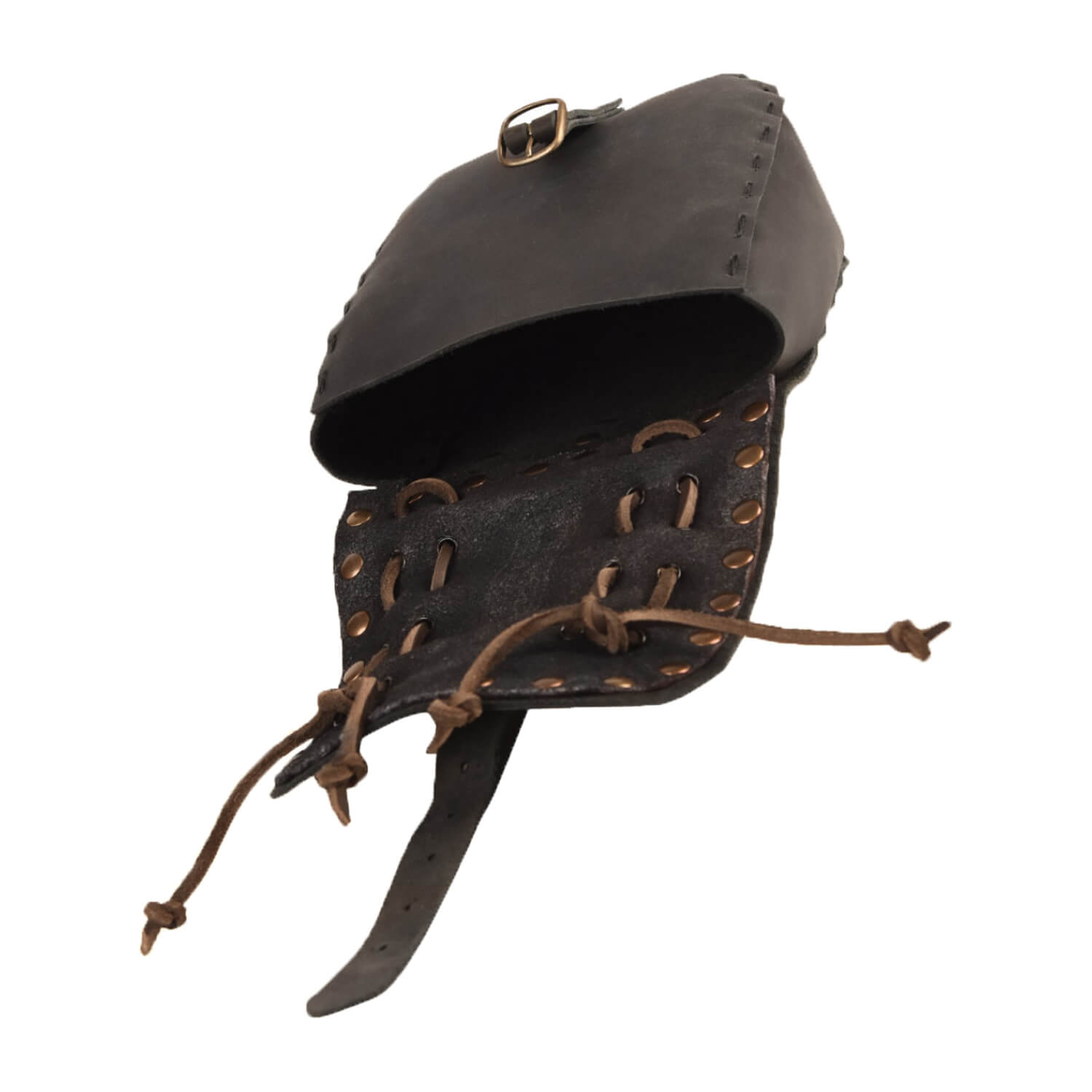 Barbarian Pouch - LARP Leather Accessory – Calimacil