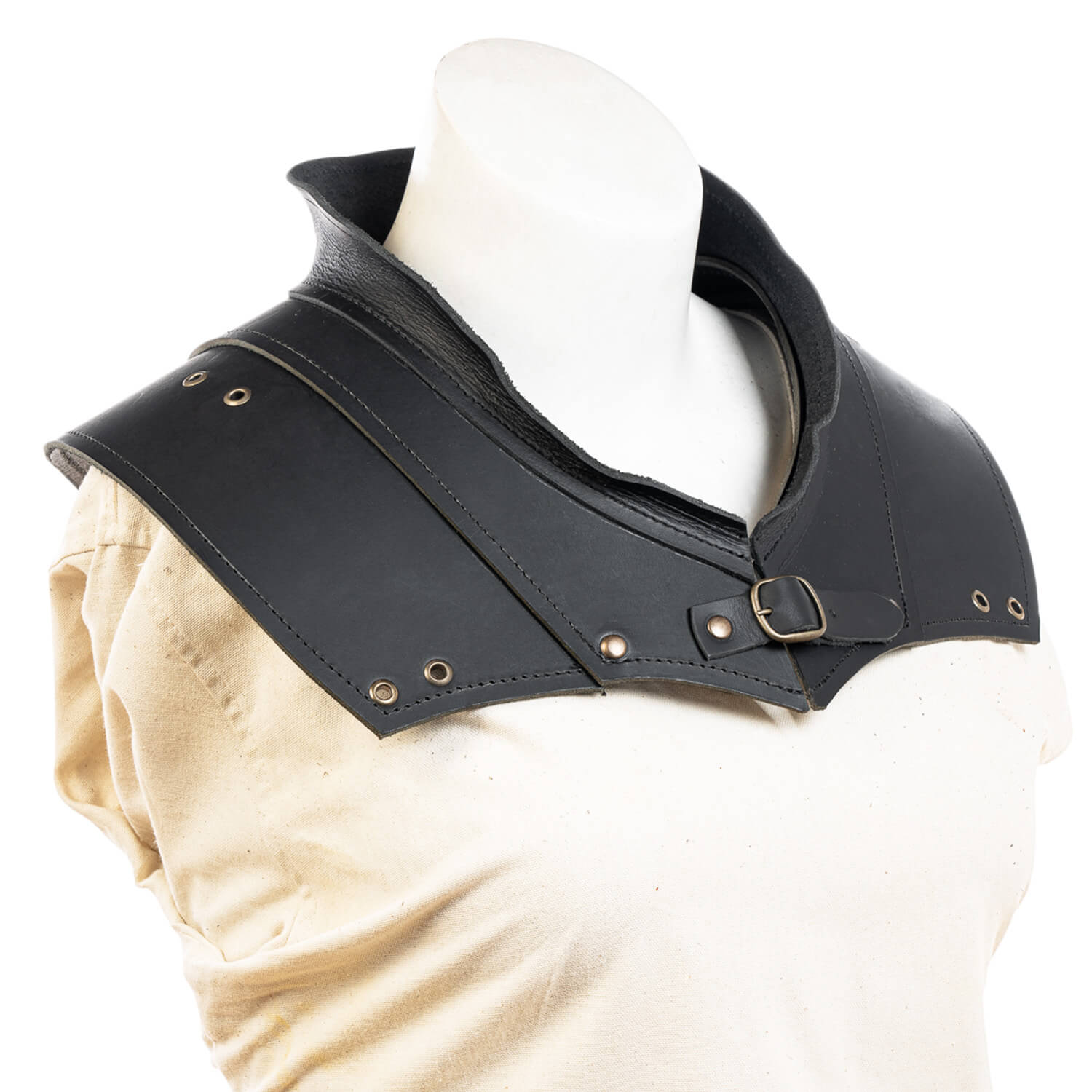 Shieldmaiden Neck Armor - Heroic - Leather newest Armor for LARP and Cosplay