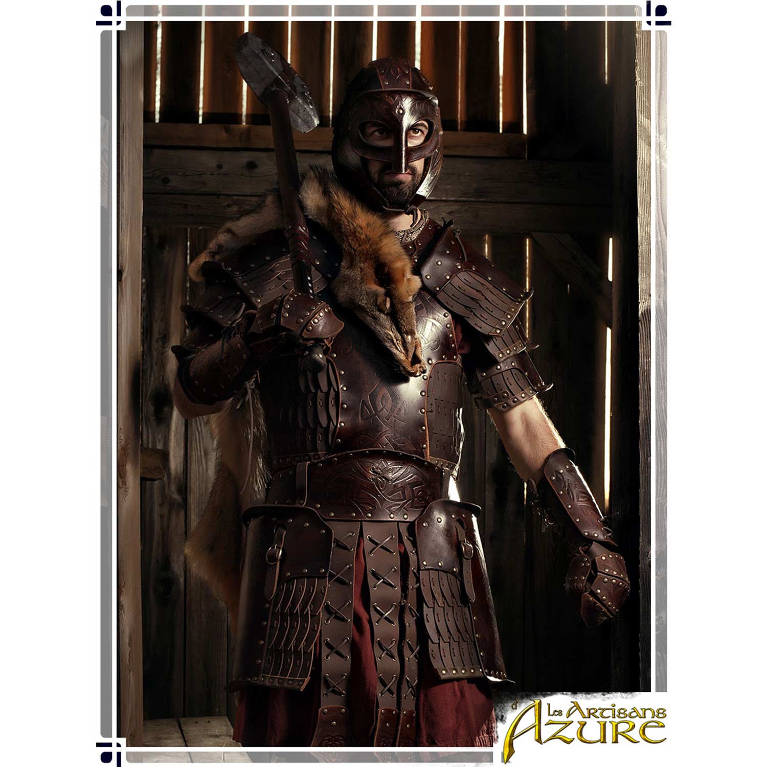Lederen Bracers, Viking Vegvisir Reliëf Arm Bracers Verstelbare Armor Manchet Gauntlet Polsband Nordic Arm Gauntlets Punk Viking Kostuum Accessoires voor Mannen Vrouwen LARP Boogschieten (Zwart Lederen Bracers, Viking Vegvisir Reliëf Arm Bracers Verstelbare Armor Manchet Gauntlet Polsband Nordic Arm Gauntlets Punk Viking Kostuum Accessoires voor Mannen Vrouwen LARP Boogschieten (Zwart