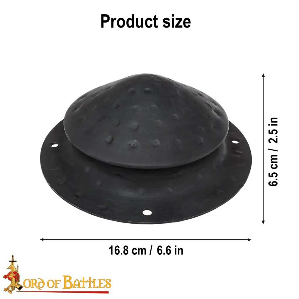 Conical Boss Conical Shield Umbo – Steel Boss for DIY Viking & Medieval Shields ...