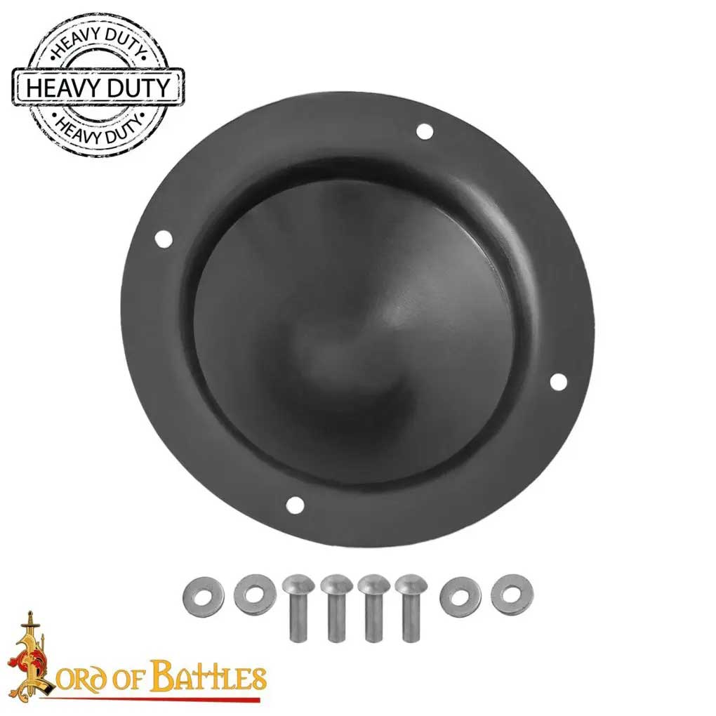 Conical Shield Umbo – Steel Boss for DIY Viking & Medieval Shields ...