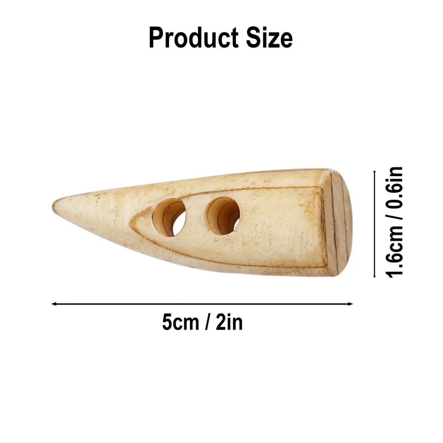 Viking Toggle Set - 5 Hand-Carved Bone Toggles for Authentic Crafting ...