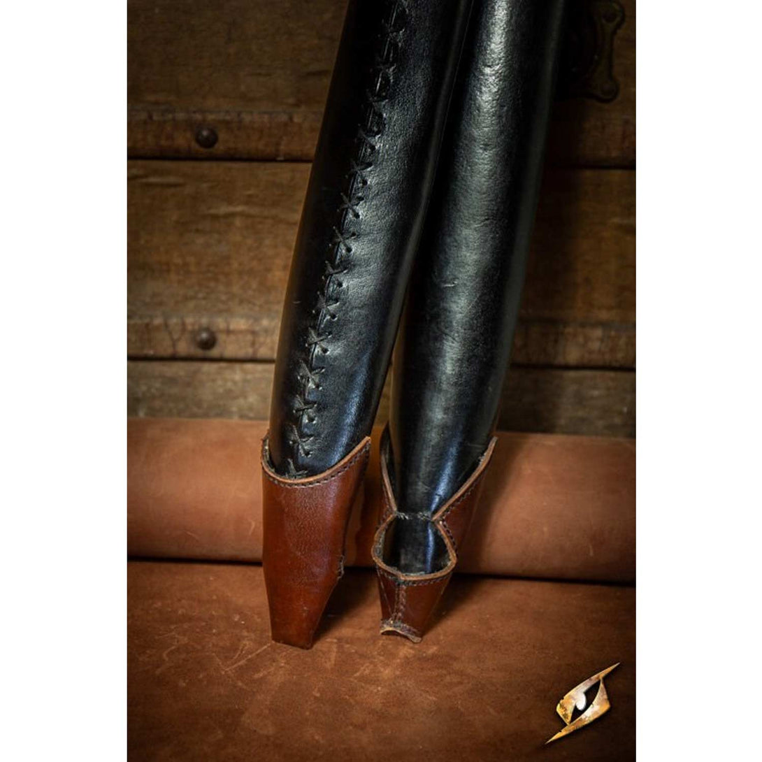 Ceinture Porte-Épée Double Sabre - Harnais Cuir PU Médiéval Pour Cosplay Et LARP