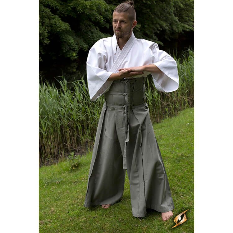 Japanese kimono Men Cotton Linen Samurai Costume Ukiyo-e Print Belt Retro  Harem Pants Haori Baggy Trousers Harajuku Hip Hop - Sophie's Online Shopping