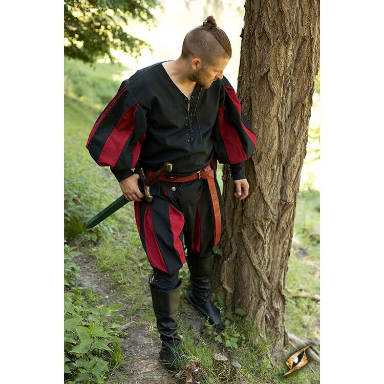  Armor Venue: Medieval Landsknecht Pants - Medieval Trousers  (Small, Black and White) : Clothing, Shoes & Jewelry