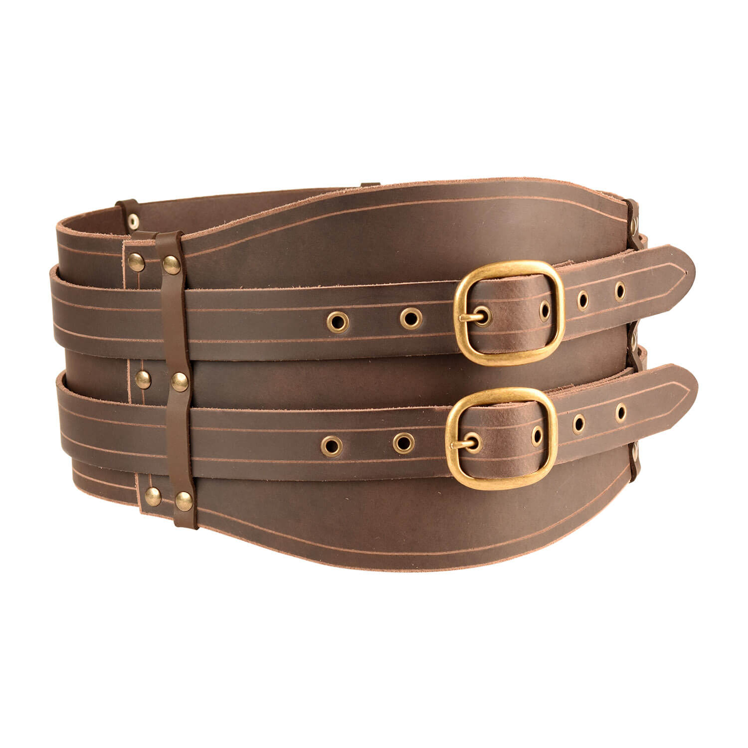 Celtic Large Belt - LARP Leather Belt – Calimacil