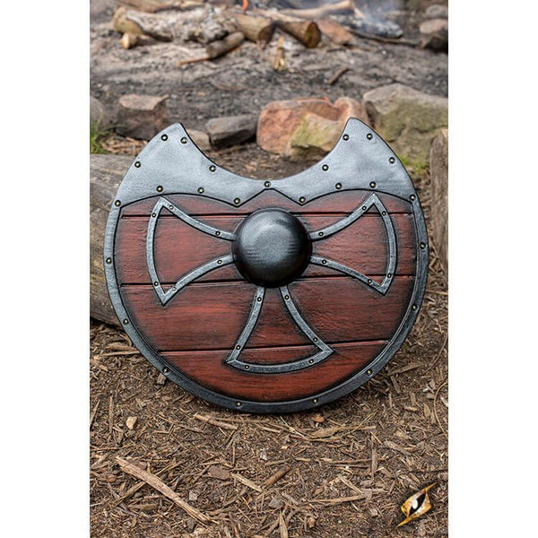 Gobbo Shield - Wood/Steel - H 55 cm