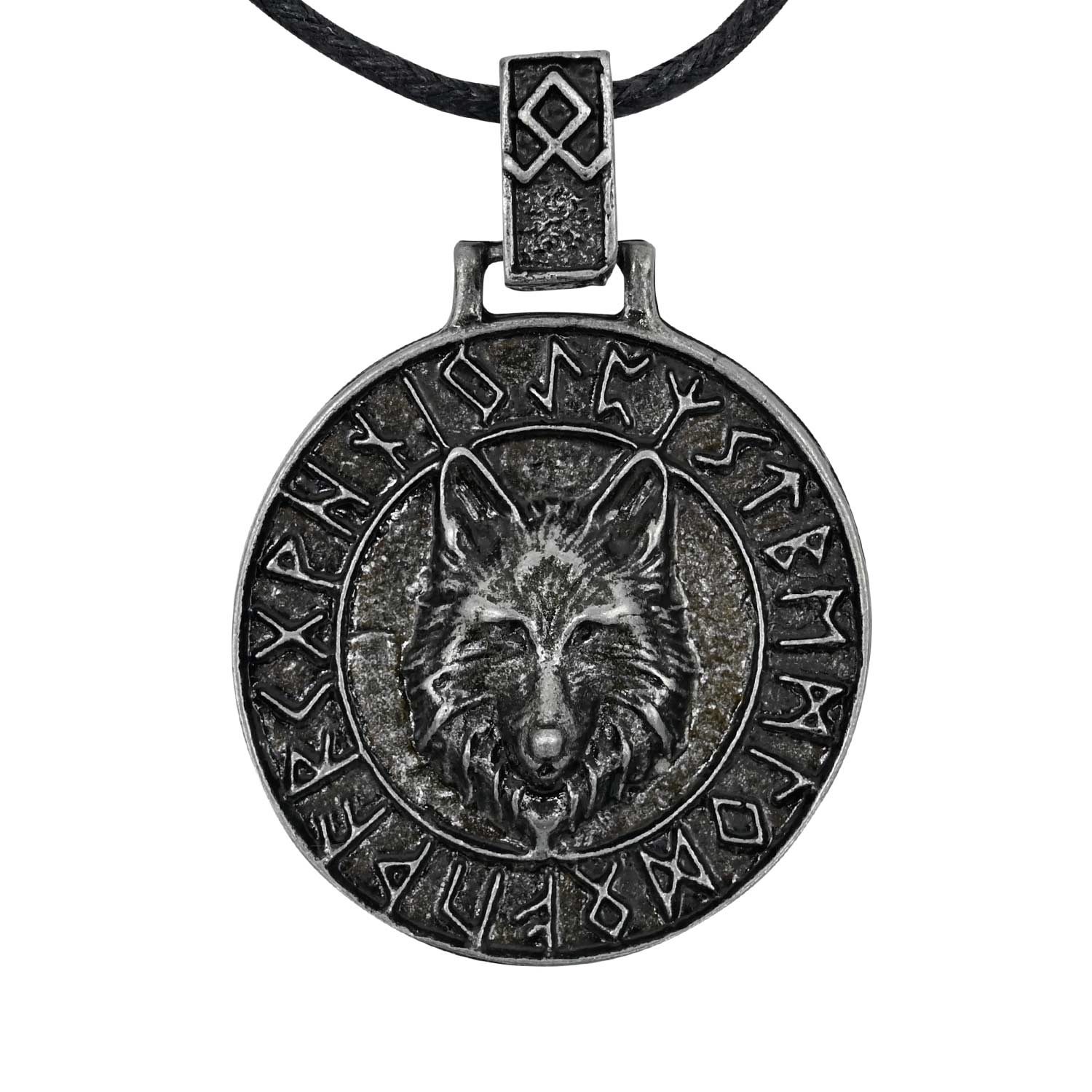 RW-5402028 - Rune Wolf Pendant – Calimacil