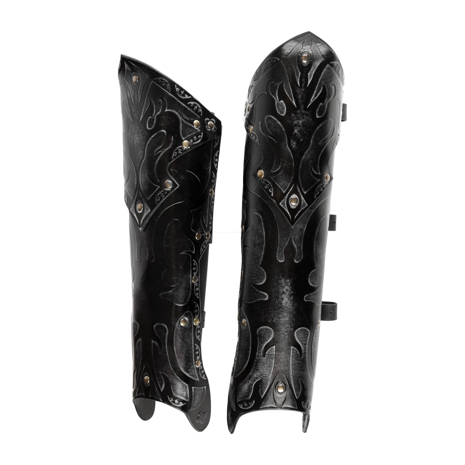 Assassin Greaves - LARP Leather Armor – Calimacil