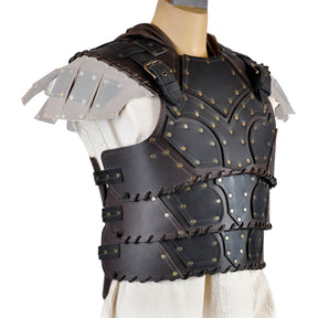 Articulated Scoundrel Armor (Torso) with Hood - LARP Leather Armour ...